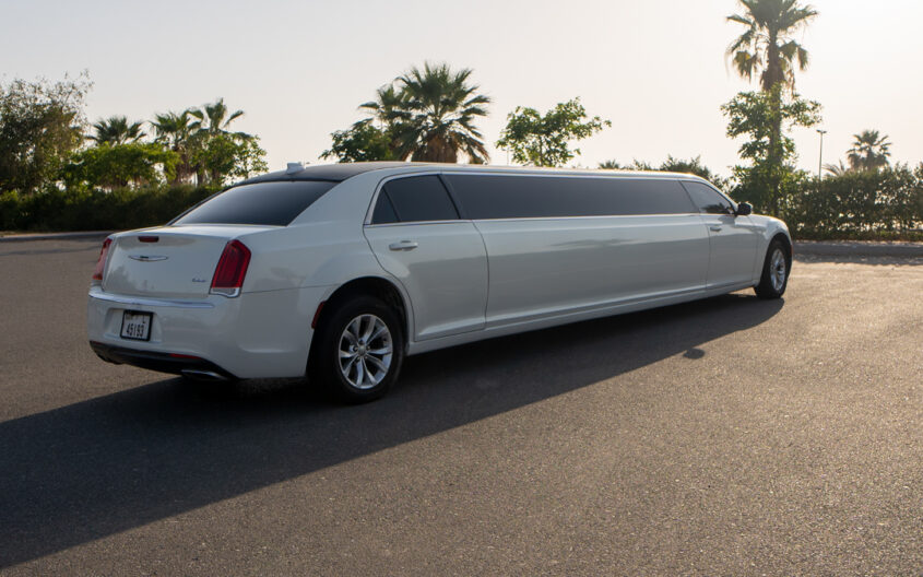 Chrysler White Limousine