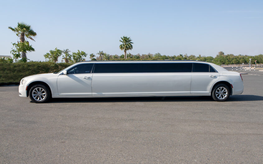 Chrysler White Limousine