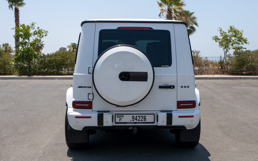 Mercedes G63 White