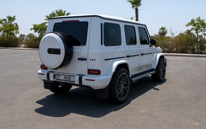 Mercedes G63 White